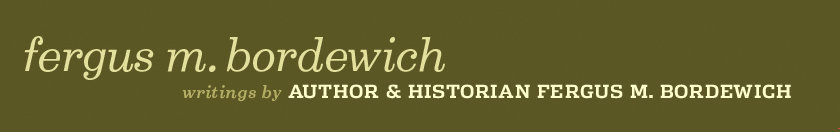 Author and Historian Fergus M Bordewich