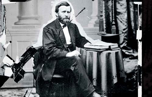 U. S. Grant at work